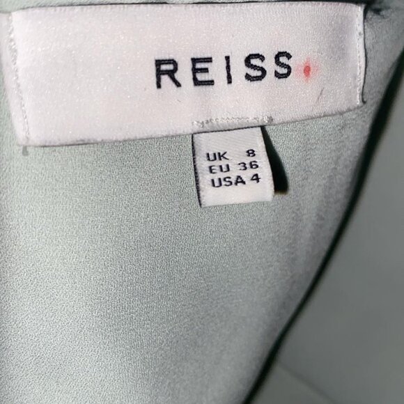 reiss one shoulder fitted dress - Picture 2 of 5